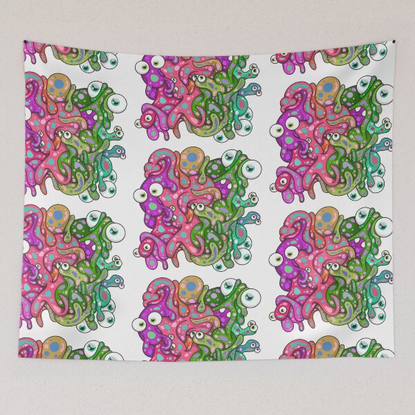 Item preview, Creature #43B - Colorful shellfish designed and sold by liquid-print.