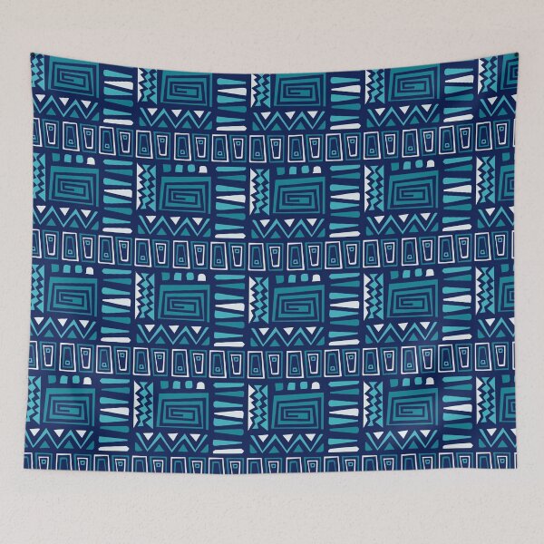 Item preview, Sleek Oceanic Tessellation - Ethnic Polynesian Tribal  - Bridal Shower Gifts designed and sold by RoyalStarsPatts.