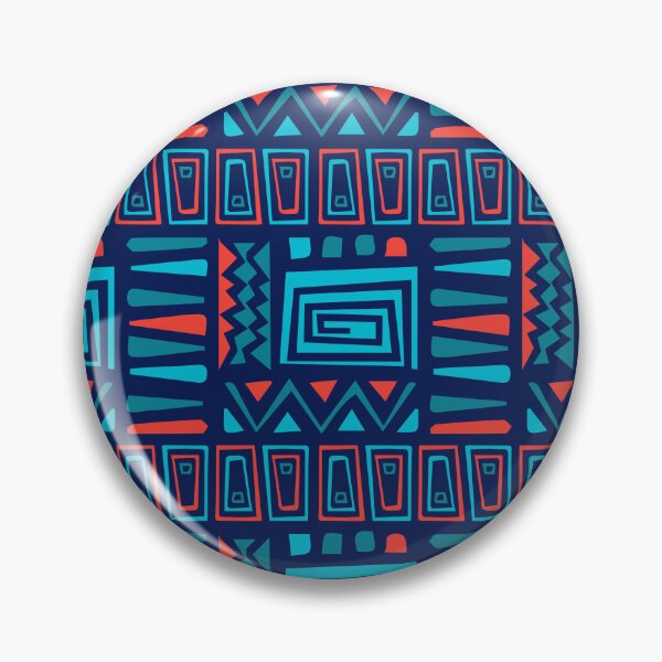 Item preview, Colorful Oceanic Checks - Ethnic Polynesian Tribal  - Christmas Gift Baskets designed and sold by RoyalStarsPatts.