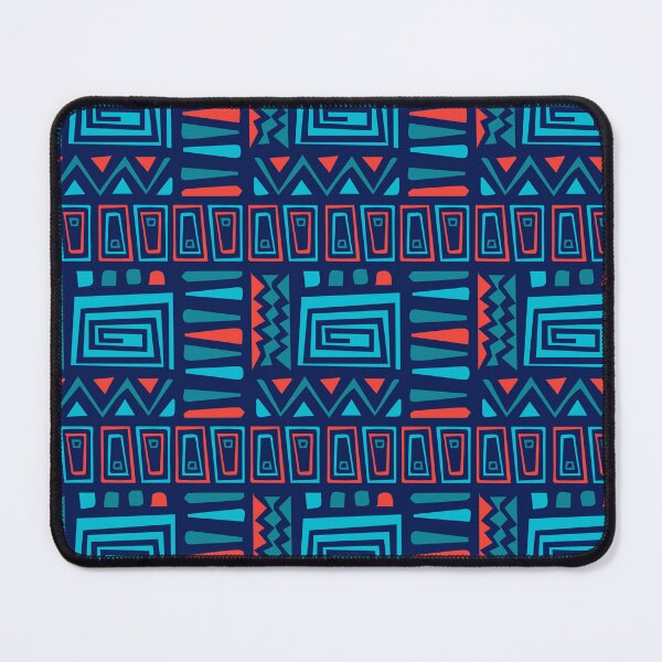 Item preview, Colorful Oceanic Checks - Ethnic Polynesian Tribal  - Christmas Gift Baskets designed and sold by RoyalStarsPatts.