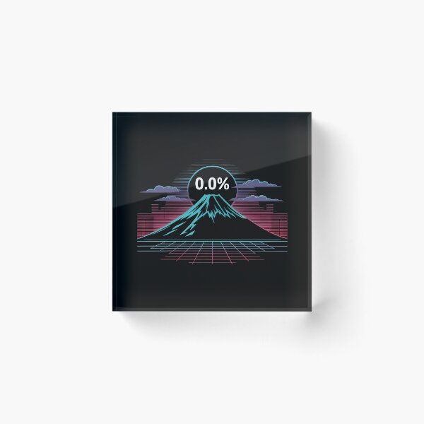 Item preview, Vaporwave Synthwave Sobriety 0.0 Percent designed and sold by SplashTastic.