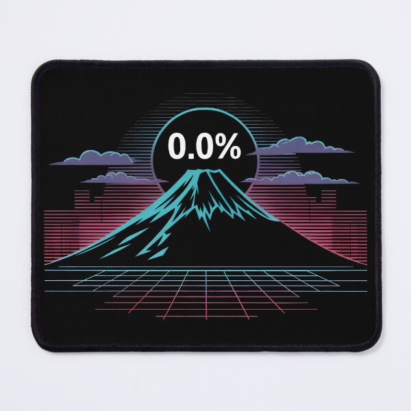 Item preview, Vaporwave Synthwave Sobriety 0.0 Percent designed and sold by SplashTastic.