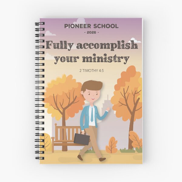 Item preview, Pioneer school 2026 - JW - "Fully accomplish your ministry" designed and sold by LiliGalerie.