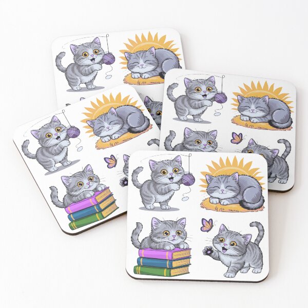 Item preview, Whisker Adventures: A Kitten’s Happy Day designed and sold by JAMESAMORN.