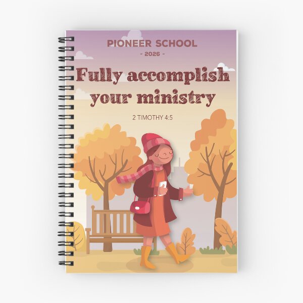 Item preview, Pioneer school 2026 - JW - "Fully accomplish your ministry" designed and sold by LiliGalerie.