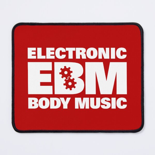 Item preview, Electronic Body Music EBM gears 3-row white on color designed and sold by lathspell.