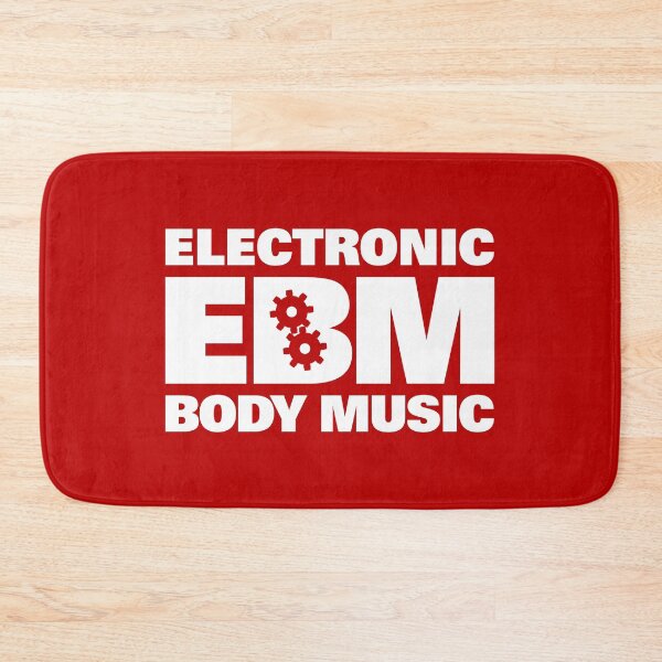 Item preview, Electronic Body Music EBM gears 3-row white on color designed and sold by lathspell.