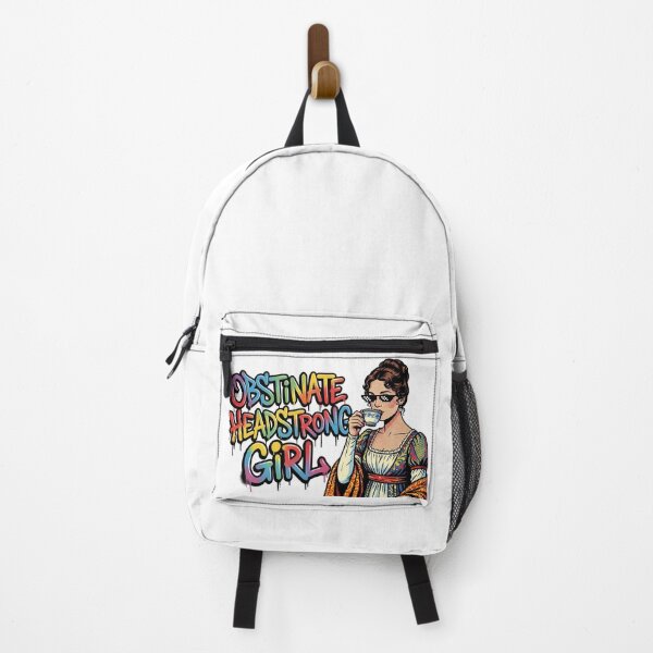 Item preview, Obstinate Headstrong Girl Graffiti Pride And Prejudice Quote designed and sold by Fenay Designs.
