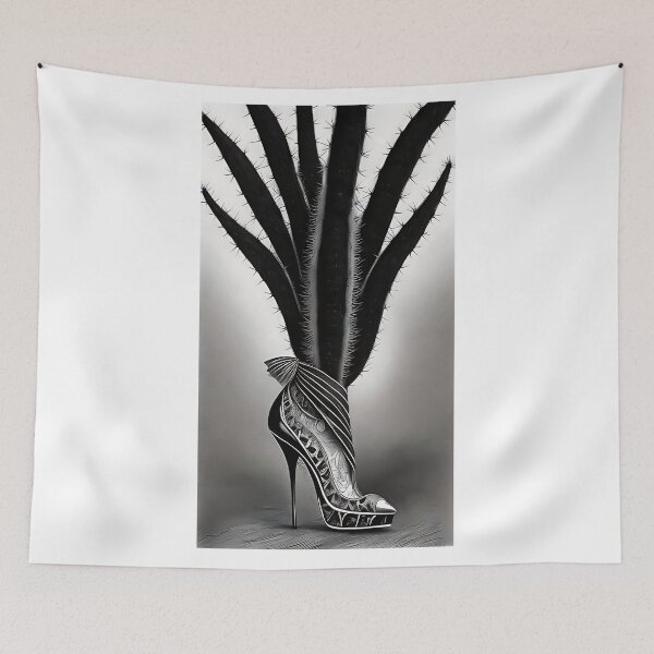 Item preview, shoe and cactus designed and sold by kaosproductions.