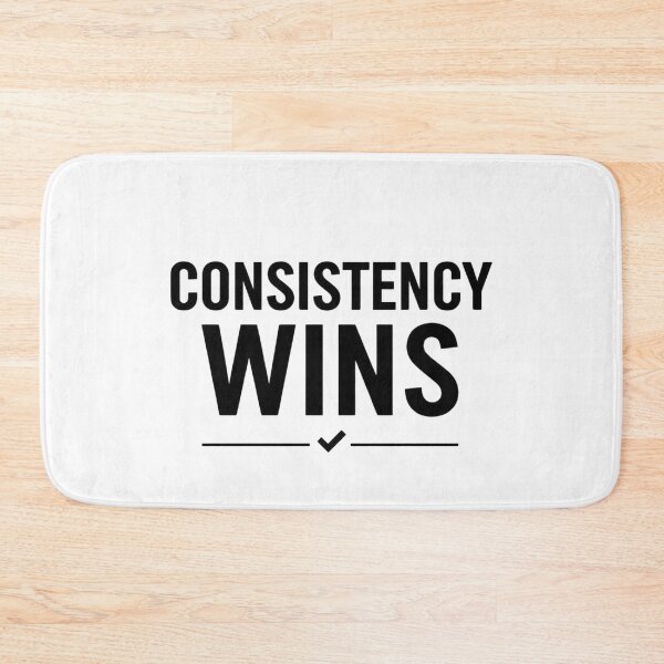 Item preview, Consistency Wins Gym Motivation Shirt designed and sold by guchieworldcollection.