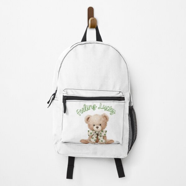 Item preview, Feeling Lucky Teddy Bear – Cute St Patrick’s Day Illustration designed and sold by Happy'CLICK'.