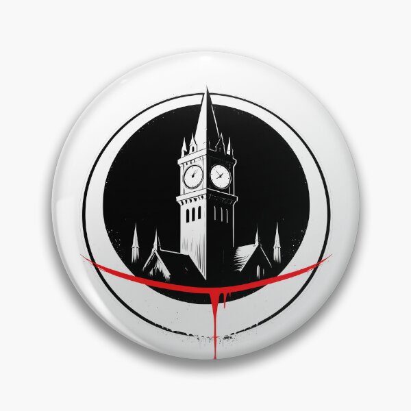 Item preview, BOTC - A Blood splattered clocktower - The White Tower Seal designed and sold by creative-cub.