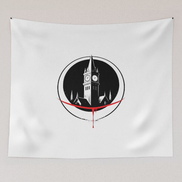 Item preview, BOTC - A Blood splattered clocktower - The White Tower Seal designed and sold by creative-cub.