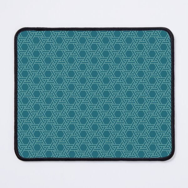 Item preview, Old School Hexagonal Interlocking - Geometric Abstract Pattern - Christmas Gift Ideas designed and sold by RoyalStarsPatts.