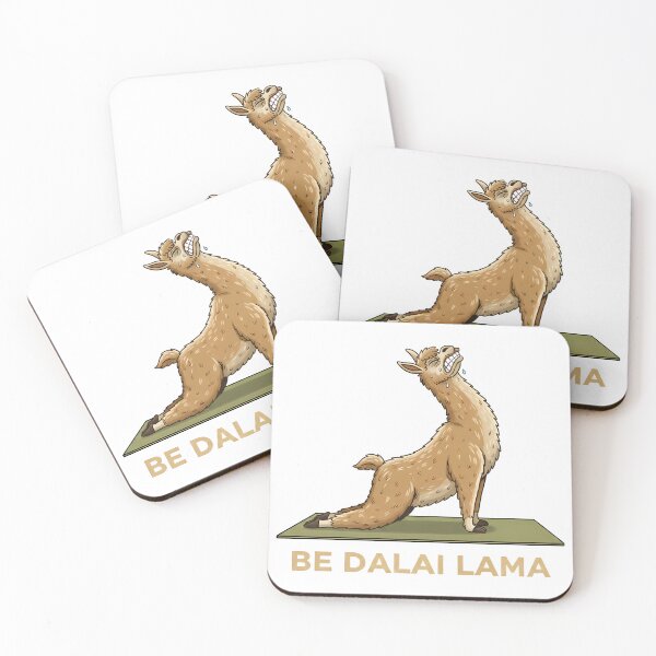Item preview, Alpaca Yoga Pun - Be Dalai Lama designed and sold by OrlyLaWizard.