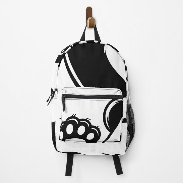 Item preview, Cute Waving Panda Silhouette – Minimal Black Panda Cartoon Design designed and sold by Graphic Botique.