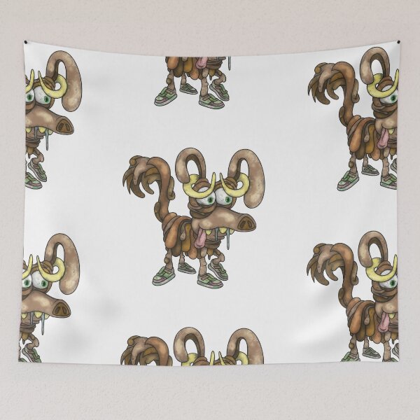 Item preview, Creature #48A - Dog with sneakers designed and sold by liquid-print.