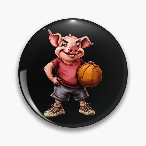 Item preview, Pig basketball players / basketball sow designed and sold by Soulskier.