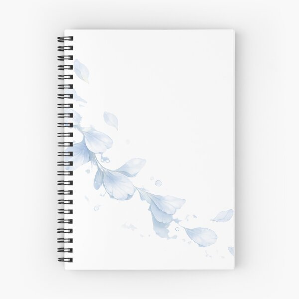 Item preview, Blue Petal Shower – Romantic Watercolor Drift Art designed and sold by Artist Bishhnu Banerji.