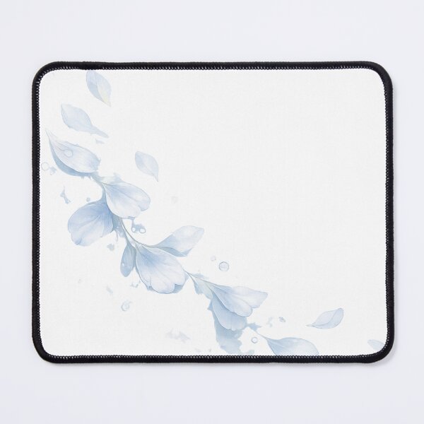 Item preview, Blue Petal Shower – Romantic Watercolor Drift Art designed and sold by Artist Bishhnu Banerji.