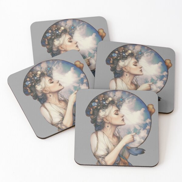 Item preview, Ethereal Woman Clouds in Dreamlike Sky designed and sold by Shoot-The-Moon.