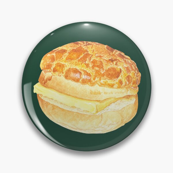 Item preview, Traditional Asian Food - Pineapple Polo Bun designed and sold by Alicia Chee.