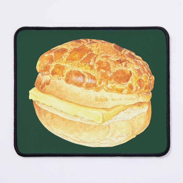 Item preview, Traditional Asian Food - Pineapple Polo Bun designed and sold by Alicia Chee.