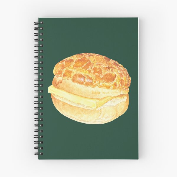 Item preview, Traditional Asian Food - Pineapple Polo Bun designed and sold by Alicia Chee.
