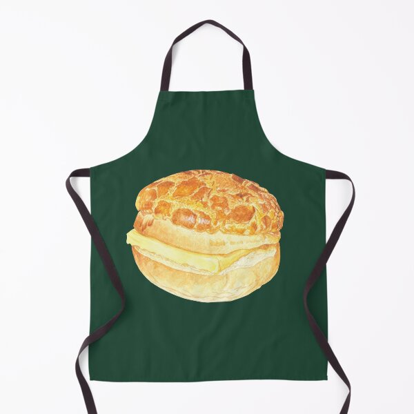 Item preview, Traditional Asian Food - Pineapple Polo Bun designed and sold by Alicia Chee.