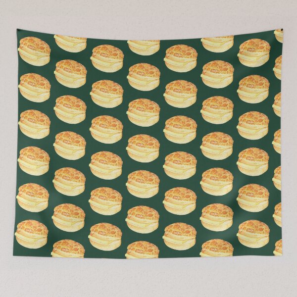 Item preview, Traditional Asian Food - Pineapple Polo Bun designed and sold by Alicia Chee.