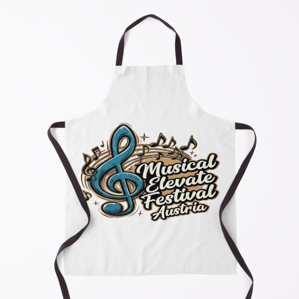 Item preview, Musical Elevate Festival Austria - Vintage Treble Clef Art designed and sold by Sushikidsntod.