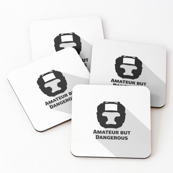 Item preview, Amateur But Dangerous Boxing Headgear Fighter Motivation Design designed and sold by BuiltByDiscipline.