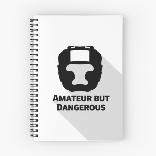 Item preview, Amateur But Dangerous Boxing Headgear Fighter Motivation Design designed and sold by BuiltByDiscipline.