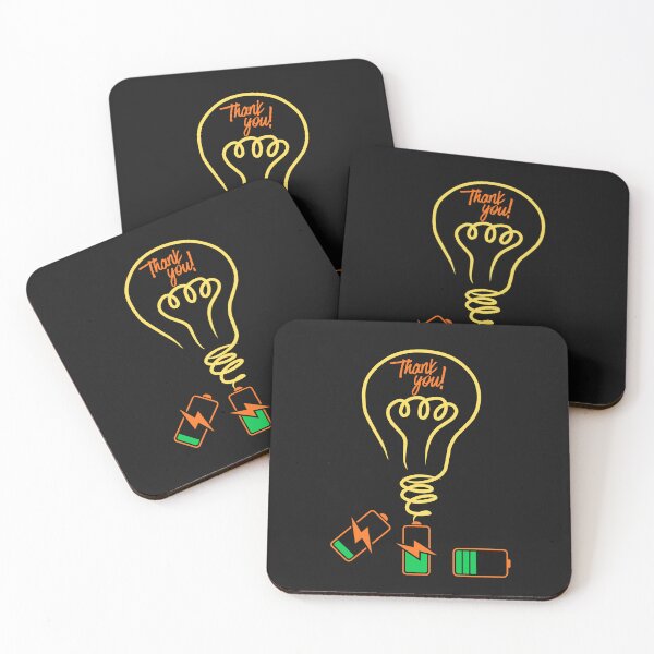 Item preview, Neon Thank You Light Bulb – Energy Gratitude Design designed and sold by Aquarius-club.