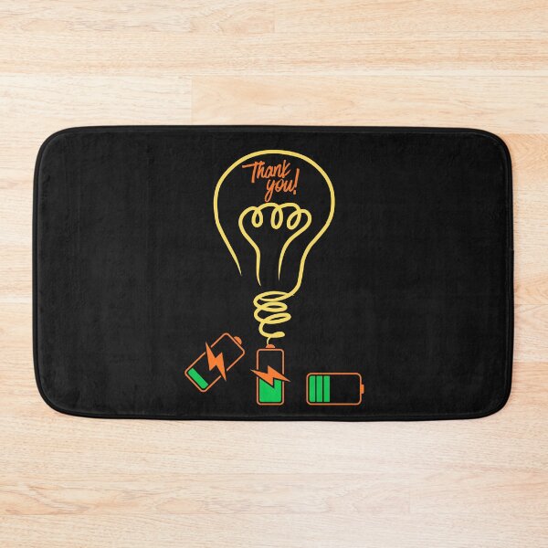 Item preview, Neon Thank You Light Bulb – Energy Gratitude Design designed and sold by Aquarius-club.