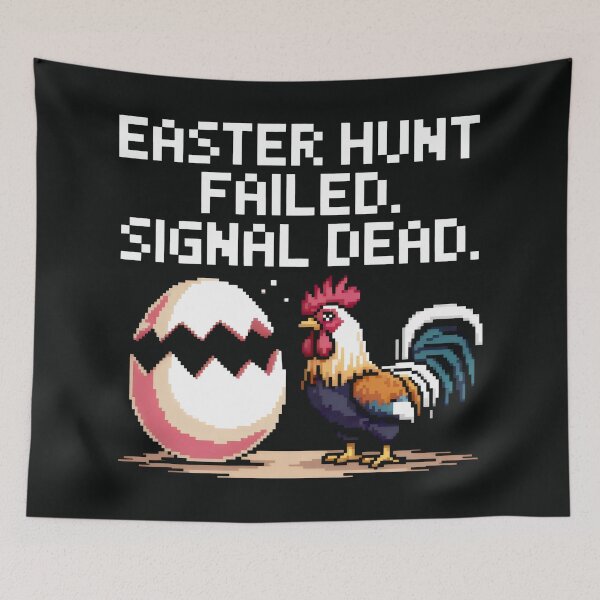 Item preview, Retro Pixel Art Easter Fail designed and sold by SplashTastic.