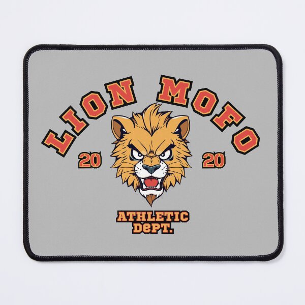 Item preview, Lion Mofo College Logo Style Gym Wear designed and sold by pUNKnown.