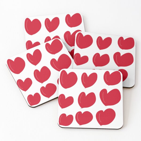 Item preview, Cute Red Hearts Pattern - Coquette Lovecore Aesthetic designed and sold by YoThinIT.