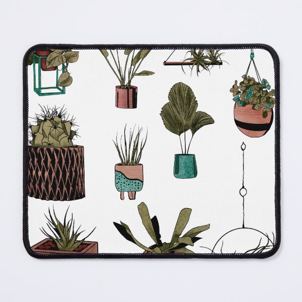 Item preview, Urban Jungle Indoor Plants - Hand Drawn Botanical Collection designed and sold by LYAN-STORE.