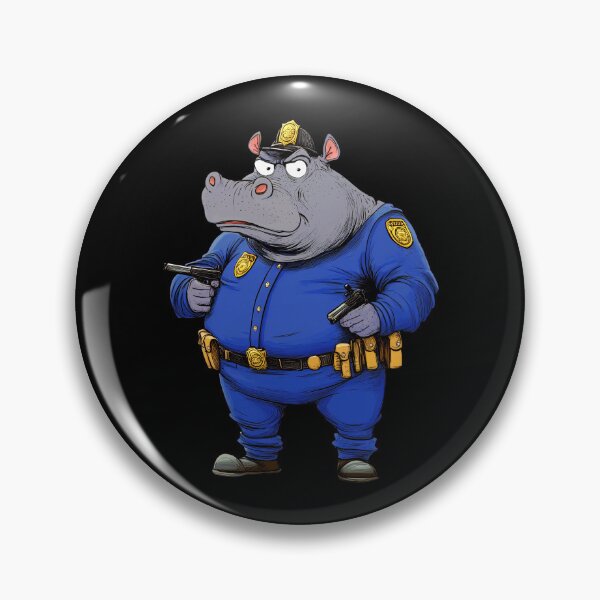 Item preview, Rhino Police / Rhino Police Officer designed and sold by Soulskier.