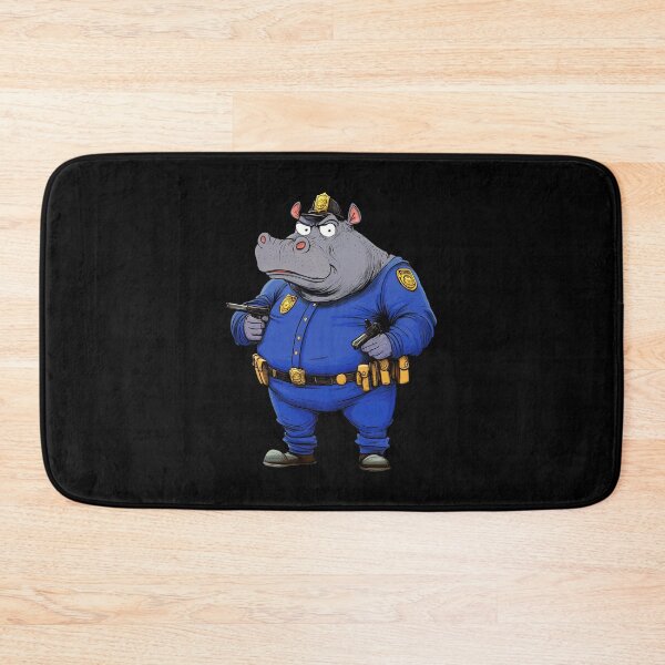 Item preview, Rhino Police / Rhino Police Officer designed and sold by Soulskier.