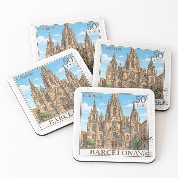 Item preview, Barcelona Stamp designed and sold by brkvdesign.