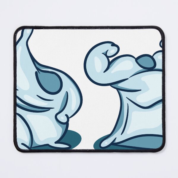 Item preview, Muscular Gym Bags Duo - Funny Fitness Motivation Cartoon designed and sold by LYAN-STORE.