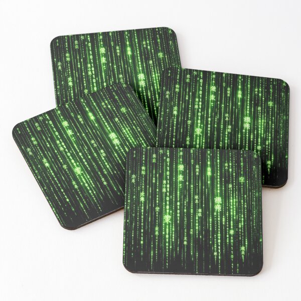 Item preview, Digital Rain - Cyberpunk Glitch Matrix designed and sold by Liberty4Punk.