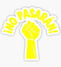 No Pasaran Stickers | Redbubble