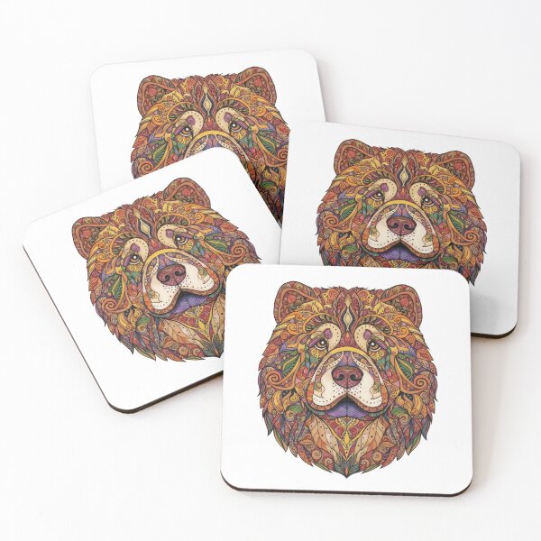 Item preview, Intricate Chow Chow designed and sold by PaintedbyCarol.