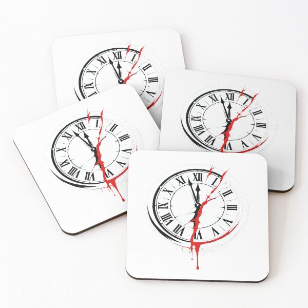 Item preview, BOTC - A Blood splattered clocktower - The Broken Hour designed and sold by creative-cub.