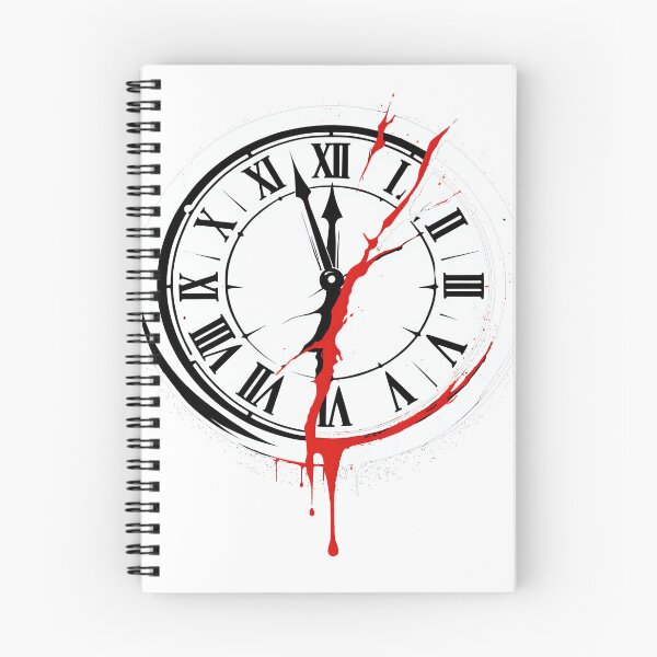 Item preview, BOTC - A Blood splattered clocktower - The Broken Hour designed and sold by creative-cub.