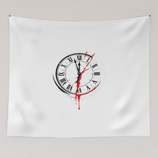 Item preview, BOTC - A Blood splattered clocktower - The Broken Hour designed and sold by creative-cub.