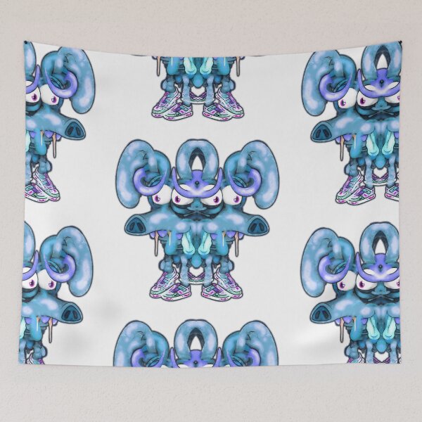 Item preview, Creature #48B - Dog with sneakers remix designed and sold by liquid-print.